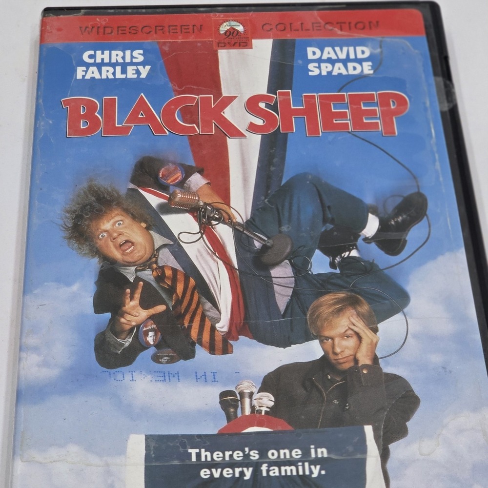 Black Sheep DVD Chris Farley David Spade Widescreen Paramount Comedy Movie